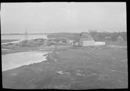 entrance-of-the-quincy-canal-into-the-town-river-together-with-wharf-of-the-quincy-lumber-co-and-the-old-grist-mill